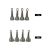 4pcs Retour Leads Poids Ligne de pêche Clips sécurisés Tackle Wear Accessoire Nano-revêtement résistant à la conception