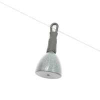 4pcs Retour Leads Poids Ligne de pêche Clips sécurisés Tackle Wear Accessoire Nano-revêtement résistant à la conception