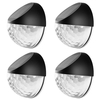 4PCS ronde clôture lumière décorative lampe effet d