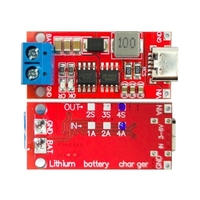 4S Type-C à 16.8V Boost LiPo Polymère Li-ion Chargeurs Carte de charge de batterie LiPo avec fonction de protection contre les surtensions