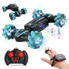 4WD 2.4GHz Watch Gesture Sensor Control Deformable Car All-Terrain Auto-demo RC Stunt Car avec Spray Light Music
