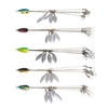 5 bras Alabama Umbrella Rigs pêche basse leurres appât Kit