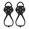 5 dents pinces à glace couvre-chaussures antidérapants poignées à glace crampons crampons pour pêche escalade randonnée