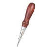 5 en 1 Pro Stovering Groover et Beveler Edge Beveler,  ensembles de bricolage Leathercraft coudre et plier outil à main en cuir,  bois et acier