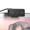 5 millions de pixels Caméra USB haute définition à mise au point automatique Webcam Microphone intégré Caméra Web sans lecteur pour ordinateur portable PC Noir