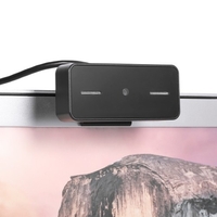 5 millions de pixels Caméra USB haute définition à mise au point automatique Webcam Microphone intégré Caméra Web sans lecteur pour ordinateur portable PC Noir