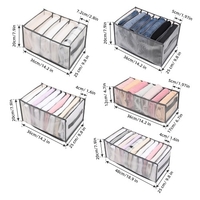 5 Organisateur de vêtements PCS 5 Grilles 7 Grilles 9 Grilles 12 Grilles Organisateur de vêtement avec poignée