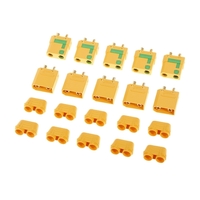 5 paires AMASS XT90-S XT90 anti-étincelle mâle femelle connecteur Kit de prise pour FPV course Drone Multirotor RC avion voiture batterie