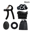 5 pcs / ensemble Réglable Poignée De Main Ensemble Doigt Avant-Bras Force Muscle Main Lourde Pince Exercice Gym Fitness Bras Entraîneur