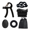 5 pcs / ensemble Réglable Poignée De Main Ensemble Doigt Avant-Bras Force Muscle Main Lourde Pince Exercice Gym Fitness Bras Entraîneur