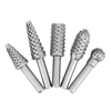 5 PCS Bois T wist File Râpe Forets Meulage H-ead Portable