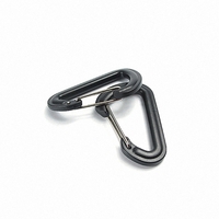 5 PCS D Forme En Plastique Carabiner D-Anneau Porte-clés Printemps Crochet Molle Fermoir Boucle Escalade En Plein Air Outil
