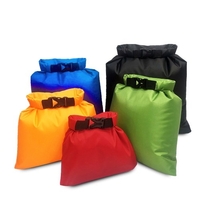 5 PCS Sac Étanche Ensemble De Stockage Roll Top Top Sac Sec Ensemble pour Patinage Camping Nautisme Voile Surf Pêche