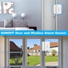 5 PCS SONOFF DW1 Capteur 433 Mhz Porte Fenêtre Alarme Capteur Sans Fil Automatisation Alarme Antivol Compatible Avec RF Pont Pour Smart Home Système D