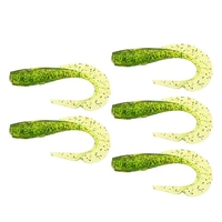5 pièces 8 cm 12g pêche leurres souples leurres de pêche basse ver appât vers blancs leurres pour eau salée eau douce