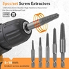 5 pièces/ensemble extracteurs de vis Kit d