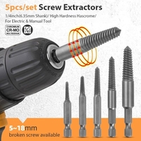 5 pièces/ensemble extracteurs de vis Kit d