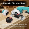 5 pouces 138VF scie circulaire électrique batterie au Lithium haute puissance outil de travail du bois planche de bois machine de découpe de marbre