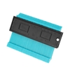 5 pouces multifonctionnel irrégulier contour profil jauge carrelage carrelage stratifié bord façonner bois mesure règle outil de travail du bois