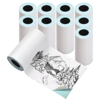 5 rouleaux 57x30mm papier thermique direct papier d