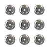 50 pièces anneau de cloche de tambourin Jingle Bell en acier inoxydable pour cloche à main Tambourin d
