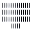 50 Pièces Cartouches d