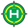 50cm/19.6inch Rubber Drone Parking Apron Drone Landing Pad Waterproof Fast Fold Compatible with DJI FPV DJI Air 2S Mavic Air Mini 2 Spark Phantom 3/4 drone