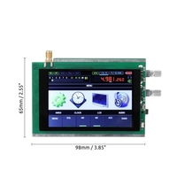 50KHz ~ 250MHz 400MHz〜2GHz Version enregistrée Malachite SDR Radio Malahit DSP 3.5 pouces écran tactile SDR HAM émetteur-récepteur récepteur STM32H742