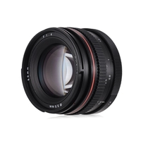 50mm f / 1.4 USM grande ouverture objectif de mise au point anthropomorphe standard lentille de caméra faible dispersion