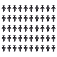50pcs 6mm garde-boue Rivet Clips trou ATV carénage garde-boue Clip Auto attache Clips remplacement pour Suzuki