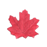 50pcs plante de simulation photo shoot accessoires fausse soie automne feuilles d