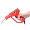 50W Portable Portable plastiques Machine de soudage panneau fissure réparations Kit coupe thermique agrafeuse chaude plastiques trou réparation outil ensemble avec 4 boîtes agrafe