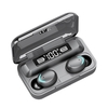 5.1 BT Casque Connecté Casque Écouteur LED Cache-oreilles Sensible Toucher Haut-parleur Binaural Intégré 1500mAh Batteries Rechargeables Haute Capacité Boîte de Rangement Mini Portable