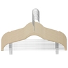 5/10 pièces Cintres avec Clips Mobiles Velours Ultra Mince No Slip Rack Jupe Pantalon Cintres pour Voyage à Domicile