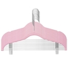5/10 pièces Cintres avec Clips Mobiles Velours Ultra Mince No Slip Rack Jupe Pantalon Cintres pour Voyage à Domicile