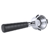 51mm acier inoxydable maison ménage un trou sans fond porte-filtre accessoire de machine à café porte-filtre à trois oreilles Compatible avec ec680 / ec685.BK