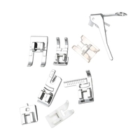 52pcs Machine à coudre professionnelle Presser Feet Kit Ensemble compatible pour la machine à coudre Low Shank (pour Brother / Babylock / New Home / Singer / Janome / Kenmore,  etc.)