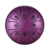 5, 5 pouces mini instrument de percussion clé à tambour en acier 8 langues C