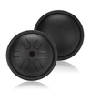 5, 5 pouces mini tambour de langue en acier 6 notes tambour de handpan instrument de percussion de tambour de poche en acier