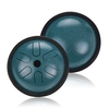 5, 5 pouces mini tambour de langue en acier 6 notes tambour de handpan instrument de percussion de tambour de poche en acier