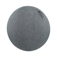 55cm/65cm/75cm Cotton+Linen Protective Yoga Ball Cover Exercise Ball Protection Skin Wrap Accessory