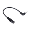 5.5mm * 2.1 / 2.5mm à 3.5mm (1/8 ") Positif Tip Alimentation Converter Cable for Effect Guitare