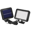 56 LEDs Séparé Induction Solaire Applique Murale Séparé Intérieur et Extérieur Garage Lumière