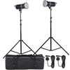 5600K 100W Emplacement du studio Bowens Mont LED Fill-in Kit Lampe avec support Light + Lamp Shade + sac de transport