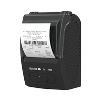 58mm Portable Mini imprimante de reçu thermique USB & BT connexion 2 pouces imprimante sans fil haute vitesse avec 1 rouleau de papier à l