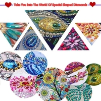 5D diamant peinture guirlande de noël bricolage guirlande ronde décoration ornements ensemble pour fenêtre mur porte décor adultes enfants