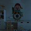 5D Diamant Peinture Kit Décoration Lumineuse DIY Noël Bonhomme De Neige À La Main Brillant Noël Ornement Cadeau Artisanat pour Noël Nouvel An