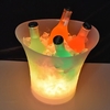 5L 7 Couleurs LED Lumière Seau à Glace Champagne Vin Boissons Bière Glace Glacière Bar Parti