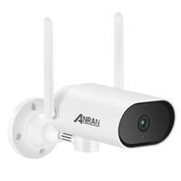 5MP ultra HD Wireless WiFi security camera Outdoor ip66 Waterproof monitoring camera with night vision Motion Detection Remote Access Two - way audio