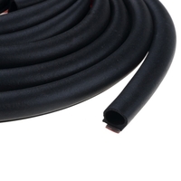 5Mètres Grand D Petit Forme DZ P Type Bande De Joint De Porte De Voiture Bandes De Joint En Caoutchouc Auto Garniture Étanche À La Poussière Isolation Sonore Coupe-Froid Grand D Petit Type DZP